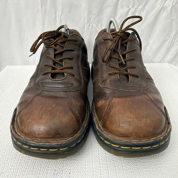 Dr Martens Shoes Mens Size 11 Brown Leather Oxford Grunge Distressed main image 7